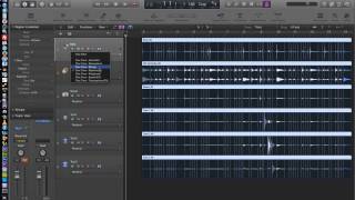 Logic Pro X  Video Tutorial 19  Flex Time Part 2  Rhythmic and Slicing [upl. by Magree701]