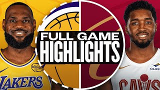 LAKERS at CAVALIERS  FULL GAME HIGHLIGHTS  October 30 2024 [upl. by Fidelas59]