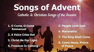 Songs of Advent  8 Christian amp Catholic Advent Hymns amp Songs  Choir w Lyrics  Sunday 7pm Choir [upl. by Kentigerma]