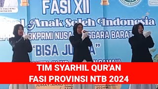 SYARHIL QURAN PROVINSI NTB FASI XII [upl. by Bensen585]