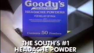 1992 Goodys Headache Powder quotRichard Petty The Kingquot TV Commercial [upl. by Rehpoitsirhc]