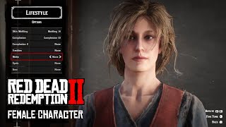 BETA Red Dead Online Female Character Creation [upl. by Thais]