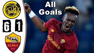 BodøGlimt vs Roma 61 All Goals amp Extended Highlights 2021 HD [upl. by Arakat]