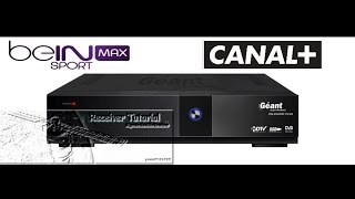 الشرح 61  جديد الجيون22022017 FIX SERVER NET ET IPTV Mise à jour de Géant GN 2500HD PLUS [upl. by Auhel]