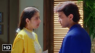 Khushiyaan Aur Gham  Mann Movie 1999  Aamir Khan  Manisha Koirala  Anuradha Paudwal [upl. by Modestia]