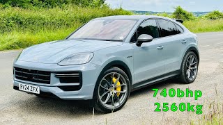 740bhp Porsche Cayenne Turbo EHybrid GT Package is the most powerful Cayenne ever [upl. by Feerahs607]