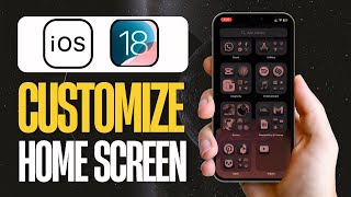 How To Customize your iPhone Home Screen iOS 18 [upl. by Derick795]