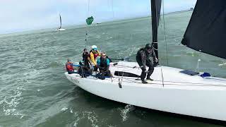 J99 Mymble spears race committee trawler at Rolex Big Boat Series [upl. by Klepac]