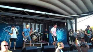 Parkway DriveSleepwalker first time live Warped tour 2010 [upl. by Dwain]