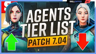 NEW Agent Tier List Patch 705  VIPER META is BACK  Valorant Agent Guide [upl. by Allie773]