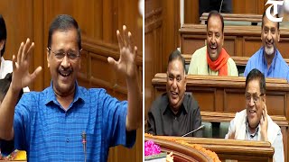 Kejriwal takes a hilarious dig at BJP MLAs in Delhi Vidhan Sabha over ‘The Kashmir Files movie [upl. by Edmon560]