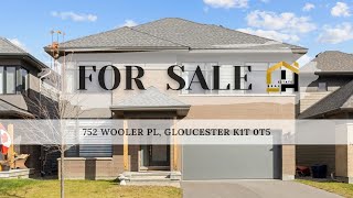 FOR SALE  752 WOOLER PL Gloucester K1T 0T5 [upl. by Alrahs]