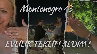 Montenegro ♡  Evlilik Teklifi Aldım ♡  Cemre Ferelioğlu [upl. by Naz400]