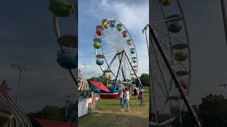 Rides at the Georgia Mountain Fair in Hiawassee Georgia fyp shorts fun familyfun fair carnival [upl. by Airdua]