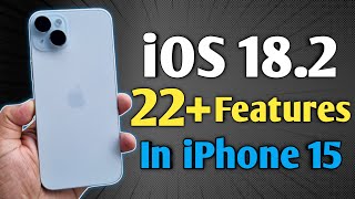 iOS 182 Released 22 Feature in iPhone 15 without apple intelligence [upl. by Nnylacissej]