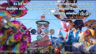 NÜRNBERGER FRÜHLINGSFEST AM VOLKSFESTPLATZ GESTARTET [upl. by Tolmach]