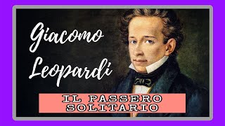 IL PASSERO SOLITARIO Giacomo Leopardi [upl. by Harbour]