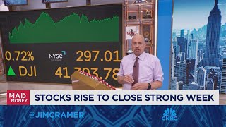 Jim Cramer looks ahead to next weeks game plan [upl. by Noryk59]