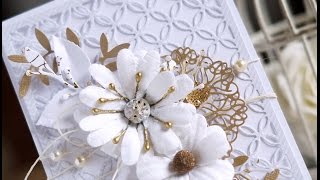 Simple Beauty Cardmaking Tutorial  Penny Black  Emilia Sieradzan [upl. by Yhprum]