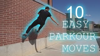 10 Parkour Moves Anyone Can Learn [upl. by Ahsino]