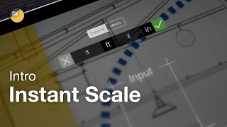 Intro to Instant Scale in Morpholio Trace – The Best Sketch amp Draw App for Architects on iPad [upl. by Yreved]