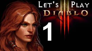 Diablo 3 Beta  Barbarian Lets Play LadyBarb Exploration and Lore  Part 1 [upl. by Sam]