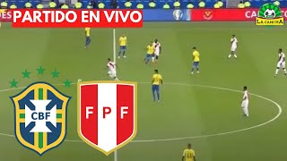 BRASIL VS PERÚ  ELIMINATORIAS SUDAMERICANAS FECHA 10 🔴 [upl. by Siderf31]