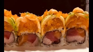 Sushi Roll Sunkist Roll Special Sushi Sushi Roll How To Make Sushi [upl. by Odnomyar728]