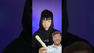 Recorder ⏺️ flute 🪈 challenge flutebeatbox beatboxworld beatbox flute recorder [upl. by Lhok]