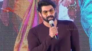 Rana Speech  Maga MahaRaju Audio Launch  Hansika Motwani Vishal Vaibhav Reddy  Silly Monks [upl. by Teemus]