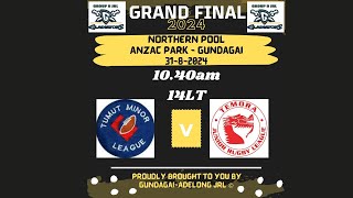 U14LT Group 9 JRL Northern Pool Grand Final 2024  Tumut Minor League v Temora Dragons [upl. by Morgen488]