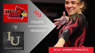 Illinois State vs Lindenwood Womens Gymnastics 2 1124 [upl. by Lira]