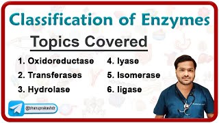 Classification of Enzymes MBBS Board Exams 📘🎓 [upl. by Clare]