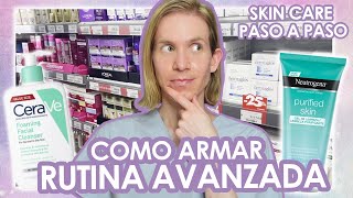 RUTINAS de SKINCARE ECONOMICAS para CADA TIPO DE PIEL Nivel INTERMEDIO  Simon Scarano [upl. by Dafodil]