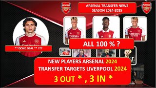 🚨 ARSENAL LATEST TRANSFER NEWS SUMMER 2024💥  Targets Signings amp Rumours  Transfer News Today [upl. by Sternlight626]