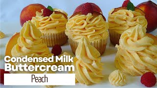 Beat together canned peaches and condensed milk and get an excellent summer topping for desserts [upl. by Llekram]