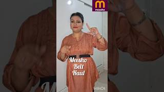 Belt for women meesho trendingshorts meeshofinds meeshobelt meeshohaul shortsfeed music song [upl. by Maillil]