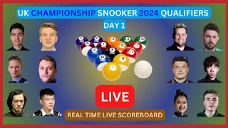 2024 UK Championship Snooker Qualifiers LIVE Score UPDATE Today Day 1 Matches Nov 16 2024 [upl. by Latsirc648]