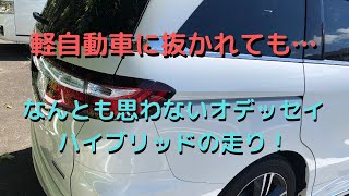 軽自動車に抜かれたら…って話を聞いたけどオデッセイハイブリッドに乗ってるとそんなこと思わないっていう話 [upl. by Redna30]