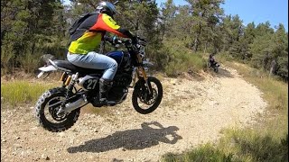 Triumph scrambler 1200 XE off road 🔥 [upl. by Tterrej]