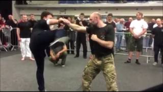 Old school JKD at the UK Martial Arts Show Part 1 [upl. by Altis862]