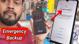 Honor 10Lite Emergency Backup Problem Solve 100 work [upl. by Draned]