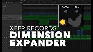 XFER Dimension Expander  FREE PLUGIN WEEKLY [upl. by Nella]