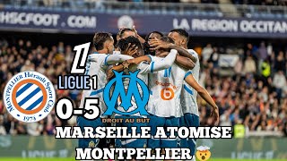 🔴 RÉSUMÉ MONTPELLIER  MARSEILLE 05  RETOUR DE TRÊVE RÉUSSI  MARSEILLE ATOMISE MONTPELLIER 🤯 [upl. by Ahtivak]