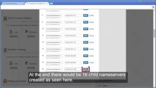 How to set up a Branded Nameservers  ResellerClub [upl. by Blainey]