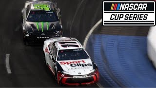 Gibbs Comes Close Too Victory At LA  NASCAR LA Coliseum 2024 Clash [upl. by Adnorhs]