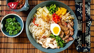 Keto Ramen Style 🍜 Konjak Nudelsuppe mit Shileo Nudeln I Keto Rezept [upl. by Htessil489]