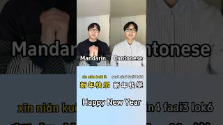 Cantonese VS Mandarin everyday basic phrases cantonese mandarin chinese [upl. by Aronas]