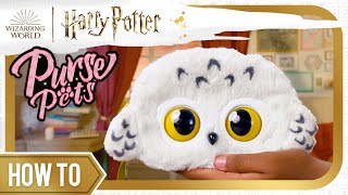 Harry Potter Purse Pets  Hedwig Purse Pet How To [upl. by Letram963]