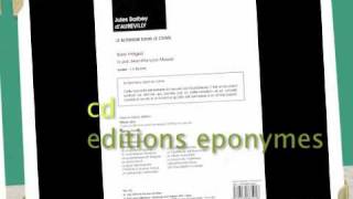 Jules Barbey dAurevilly le bonheur dans le crime [upl. by Barthelemy]